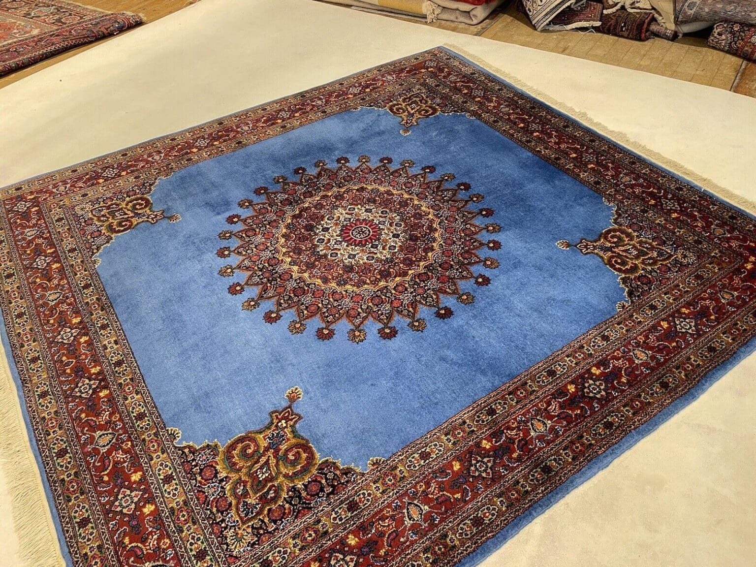 Perserteppich Moud 225x220 cm Wolle handgeknüpft