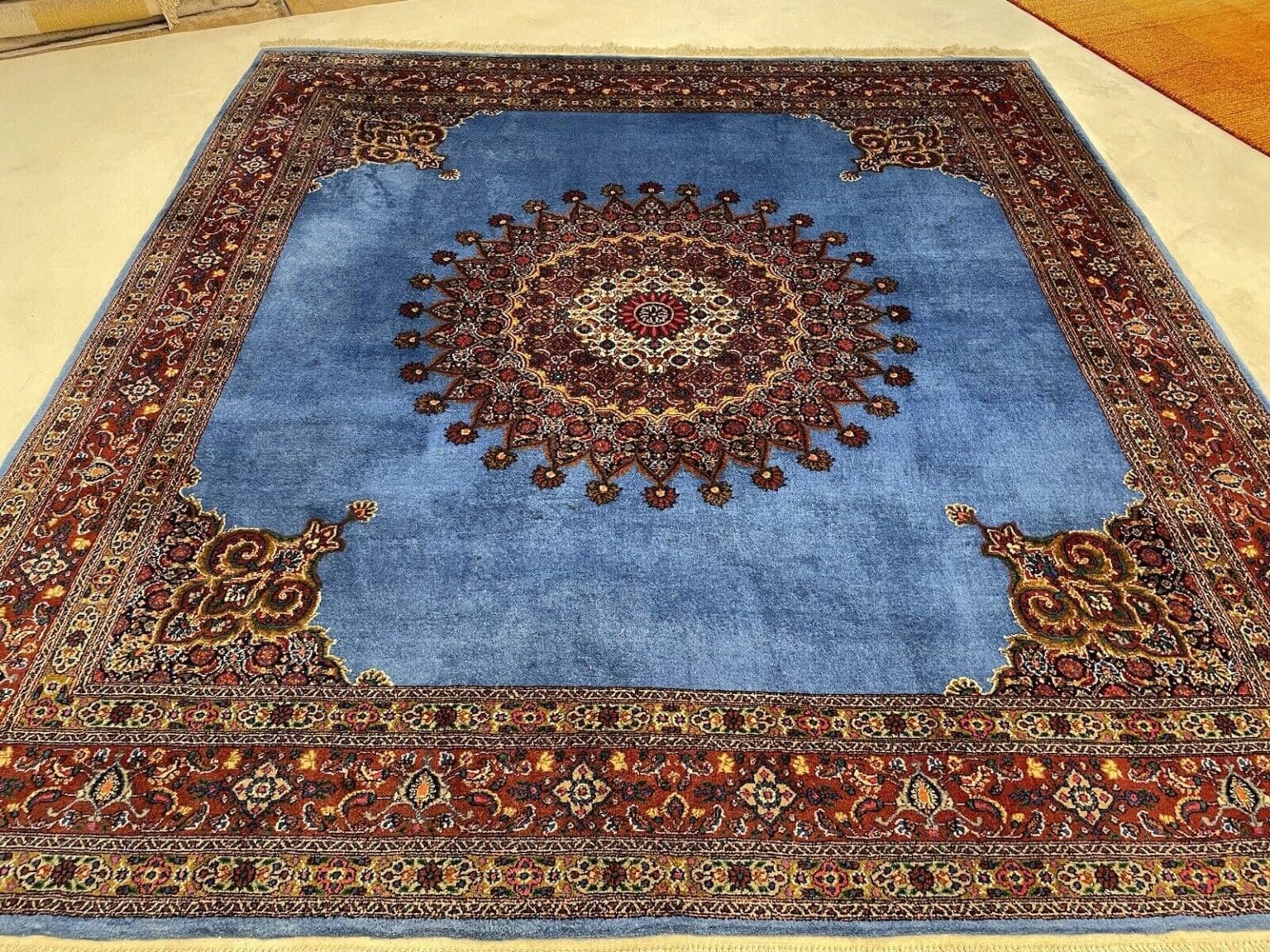 Perserteppich Moud 225x220 cm Wolle handgeknüpft