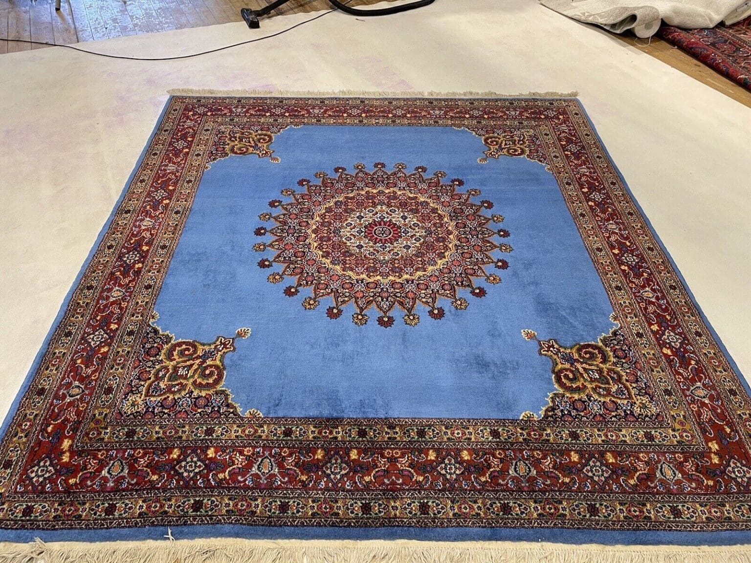 Perserteppich Moud 225x220 cm Wolle handgeknüpft