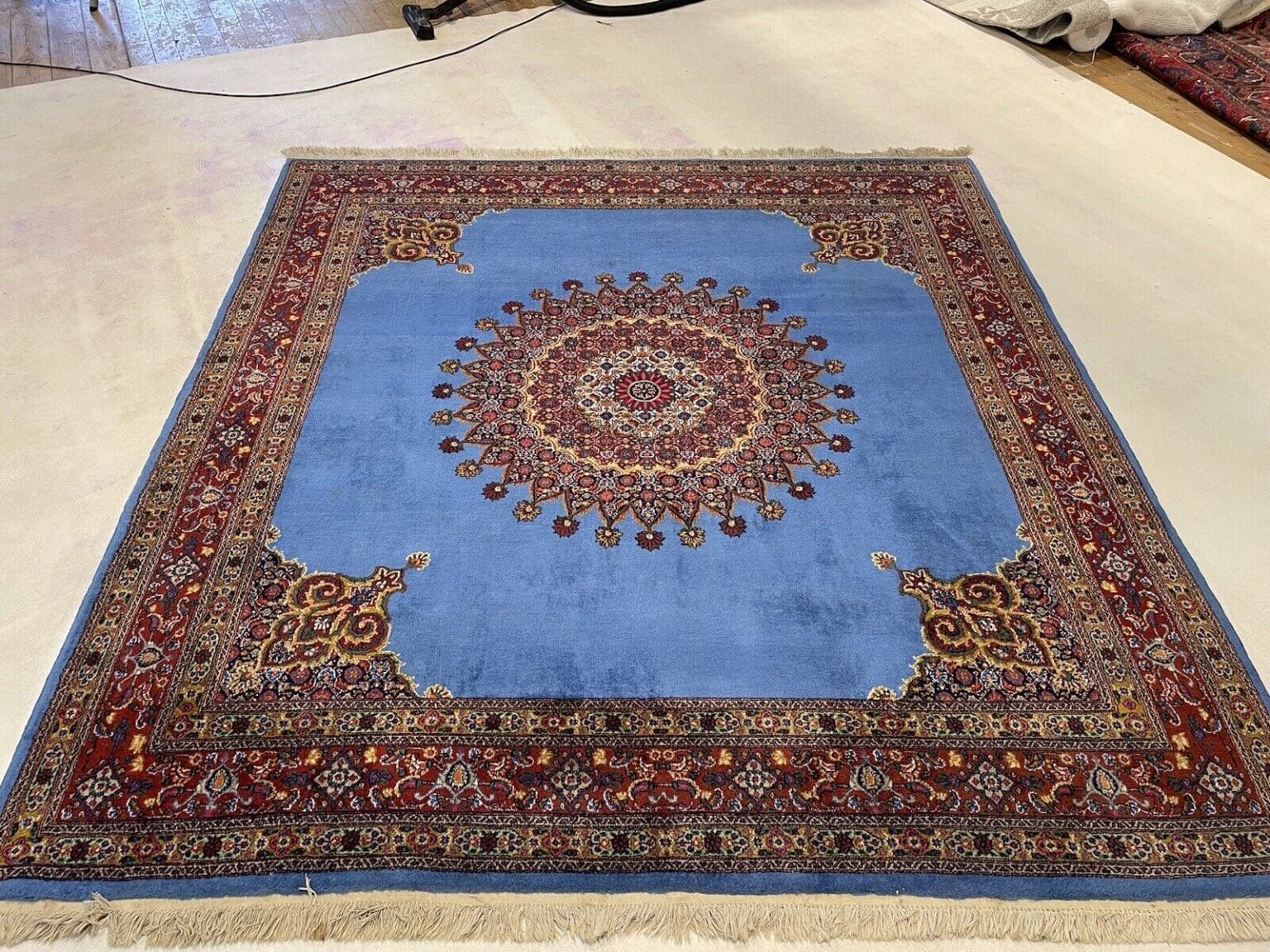 Perserteppich Moud 225x220 cm Wolle handgeknüpft