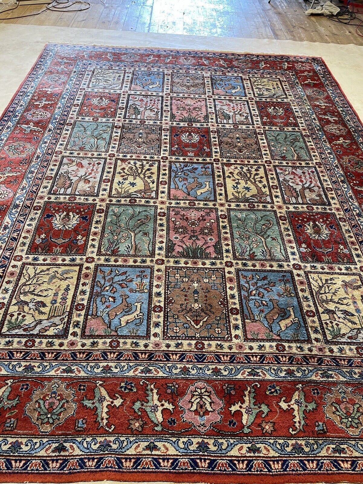 Orientteppich Türkisch 335x250 cm Schurwolle handgeknüpft