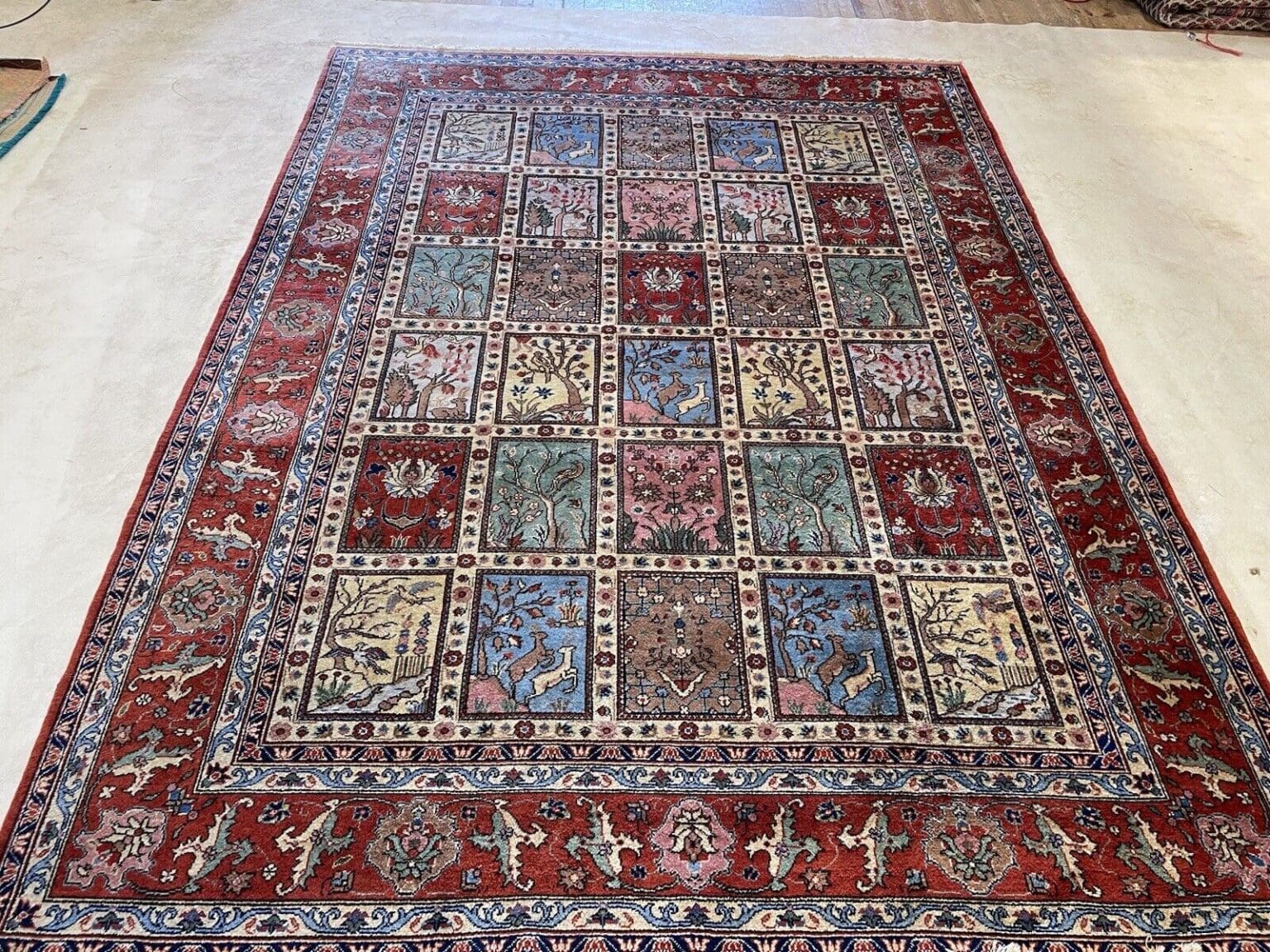 Orientteppich Türkisch 335x250 cm Schurwolle handgeknüpft
