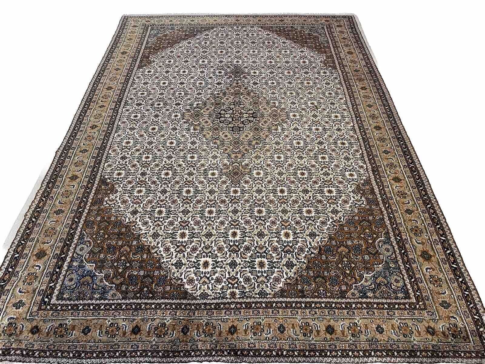 bijar-teppich-350x250-cm-12mm-florhohe-klassisches-herati-motiv-fur-7 Perserteppich Bijar 350 x 250 cm Wolle handgeknüpft