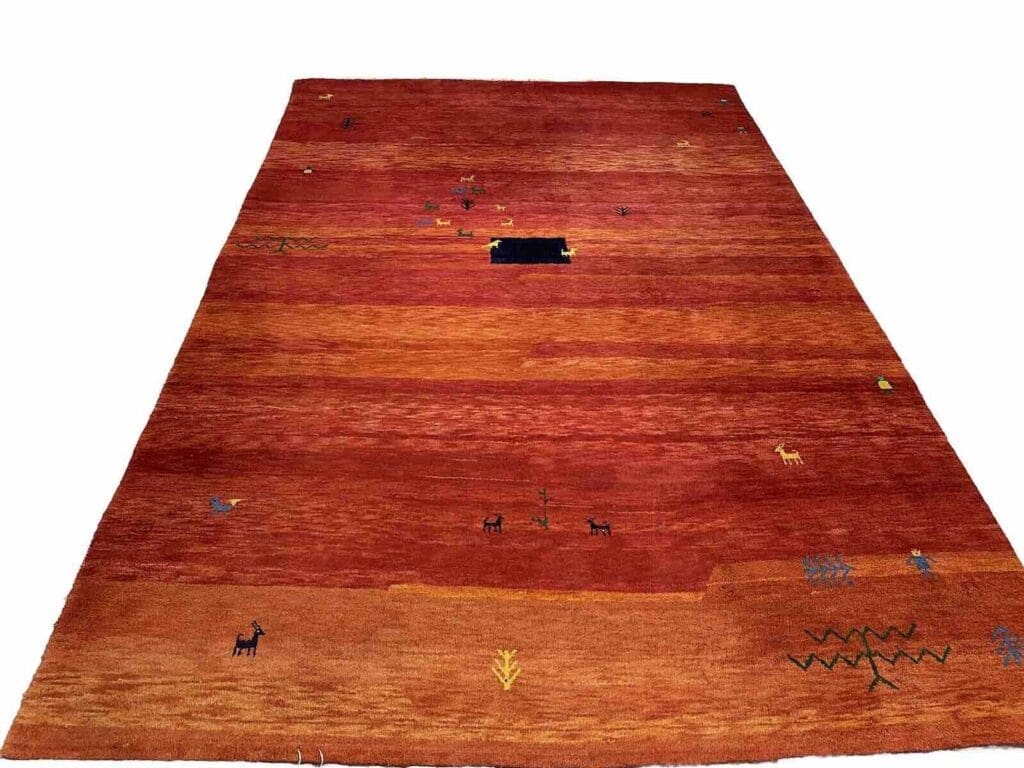 Perserteppich Gabbeh 250 x 350 cm Wolle handgeknüpft