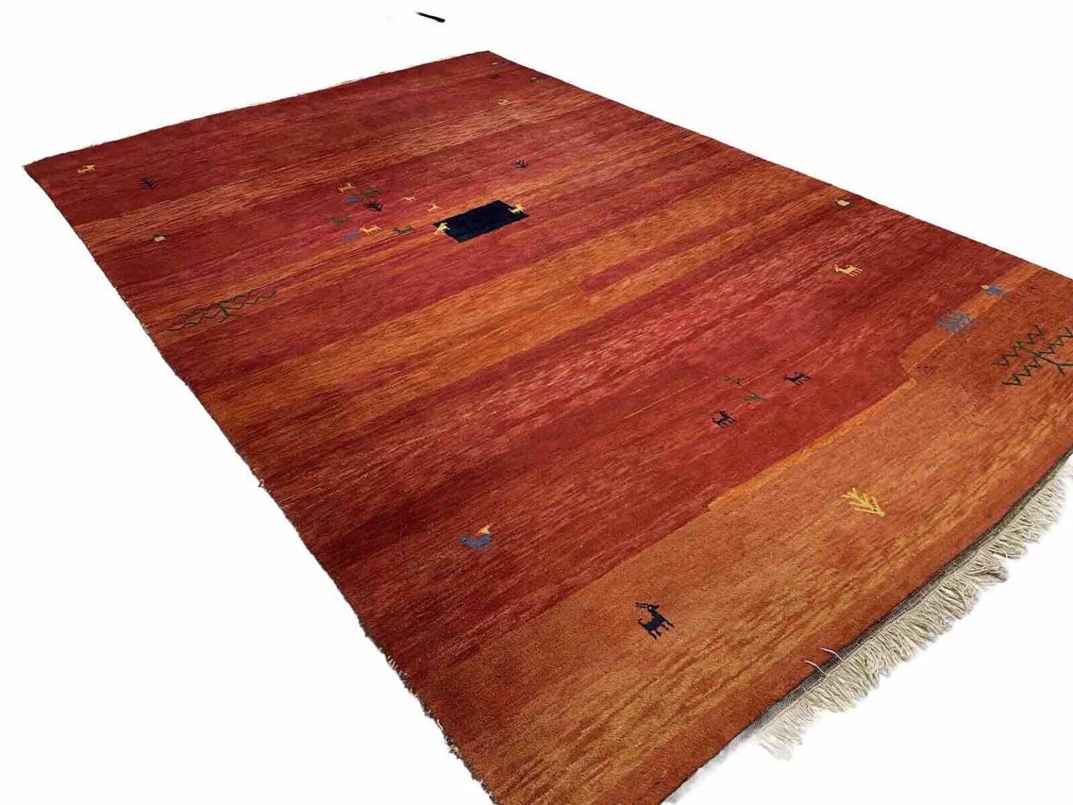 Perserteppich Gabbeh 250 x 350 cm Wolle handgeknüpft
