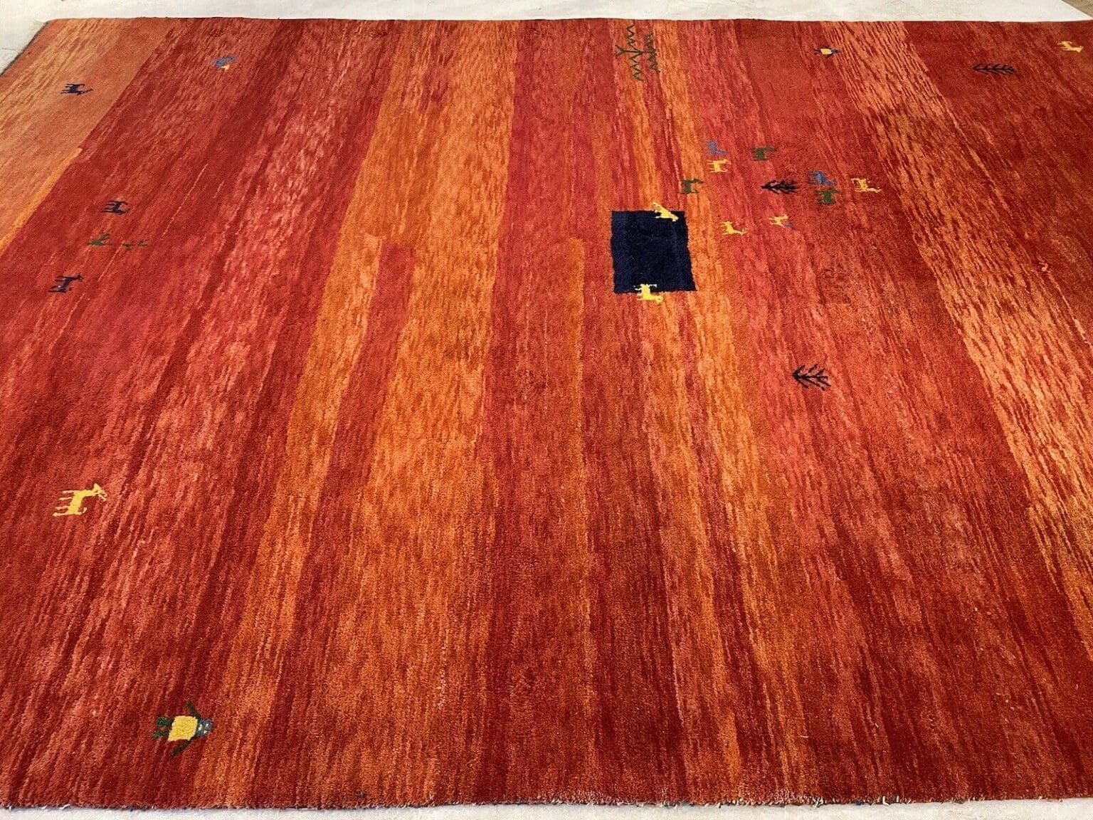 Perserteppich Gabbeh 250 x 350 cm Wolle handgeknüpft