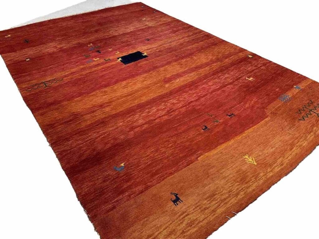 Perserteppich Gabbeh 250 x 350 cm Wolle handgeknüpft