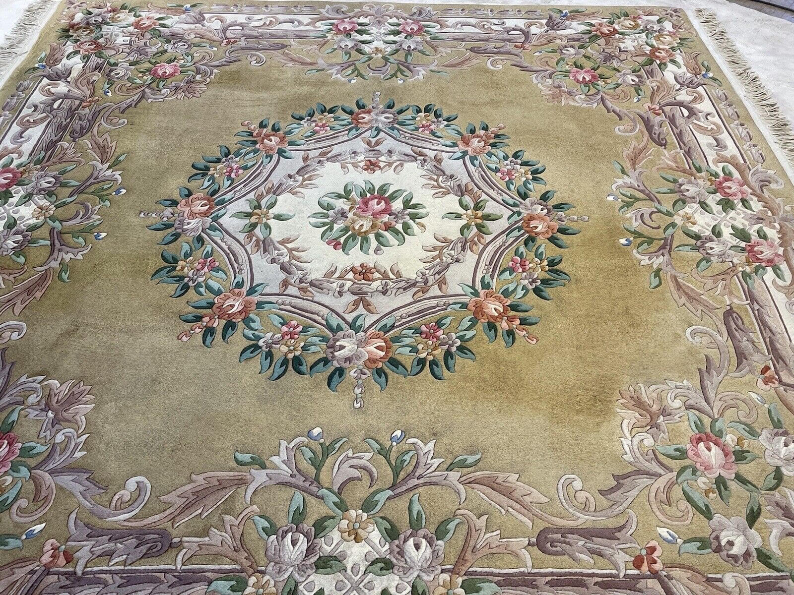 Orientteppich Peking 265 x 265 cm Schurwolle handgeknüpft