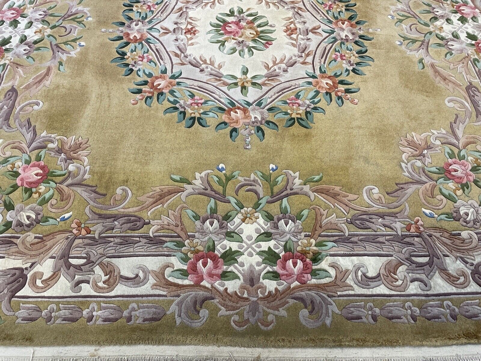 Orientteppich Peking 265 x 265 cm Schurwolle handgeknüpft