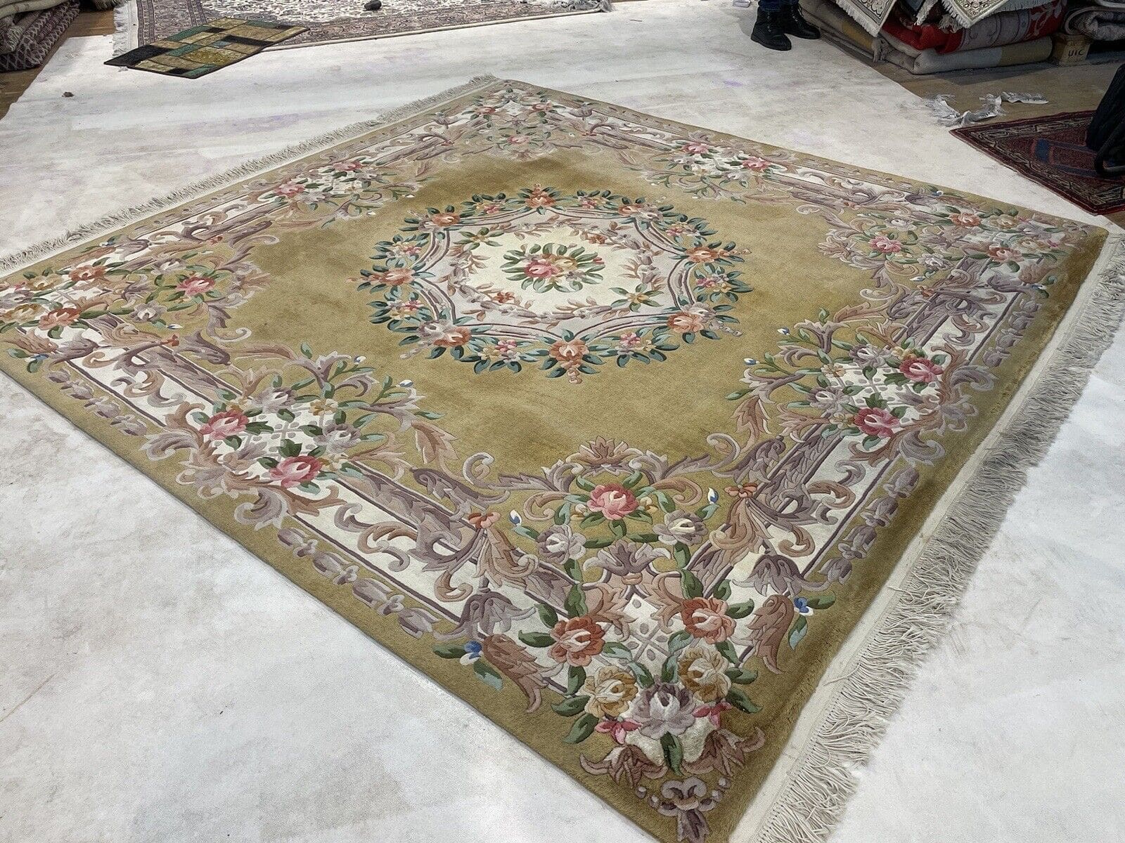 Orientteppich Peking 265 x 265 cm Schurwolle handgeknüpft