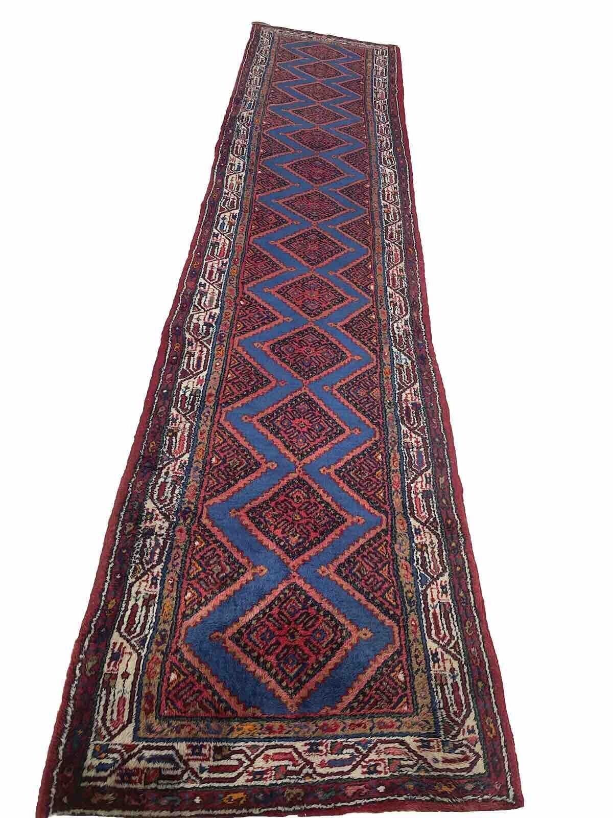 Perserteppich Hamadan 365 x 85 cm Wolle handgeknüpft