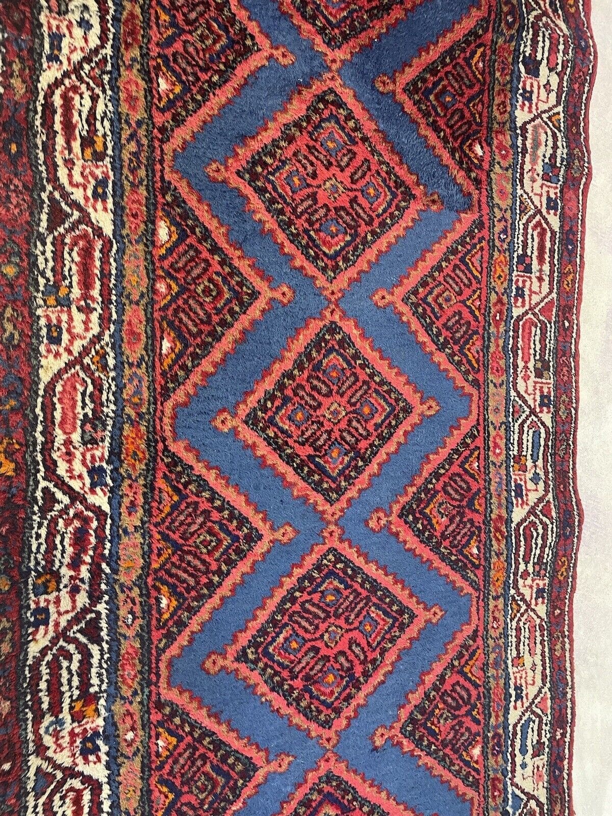 Perserteppich Hamadan 365 x 85 cm Wolle handgeknüpft