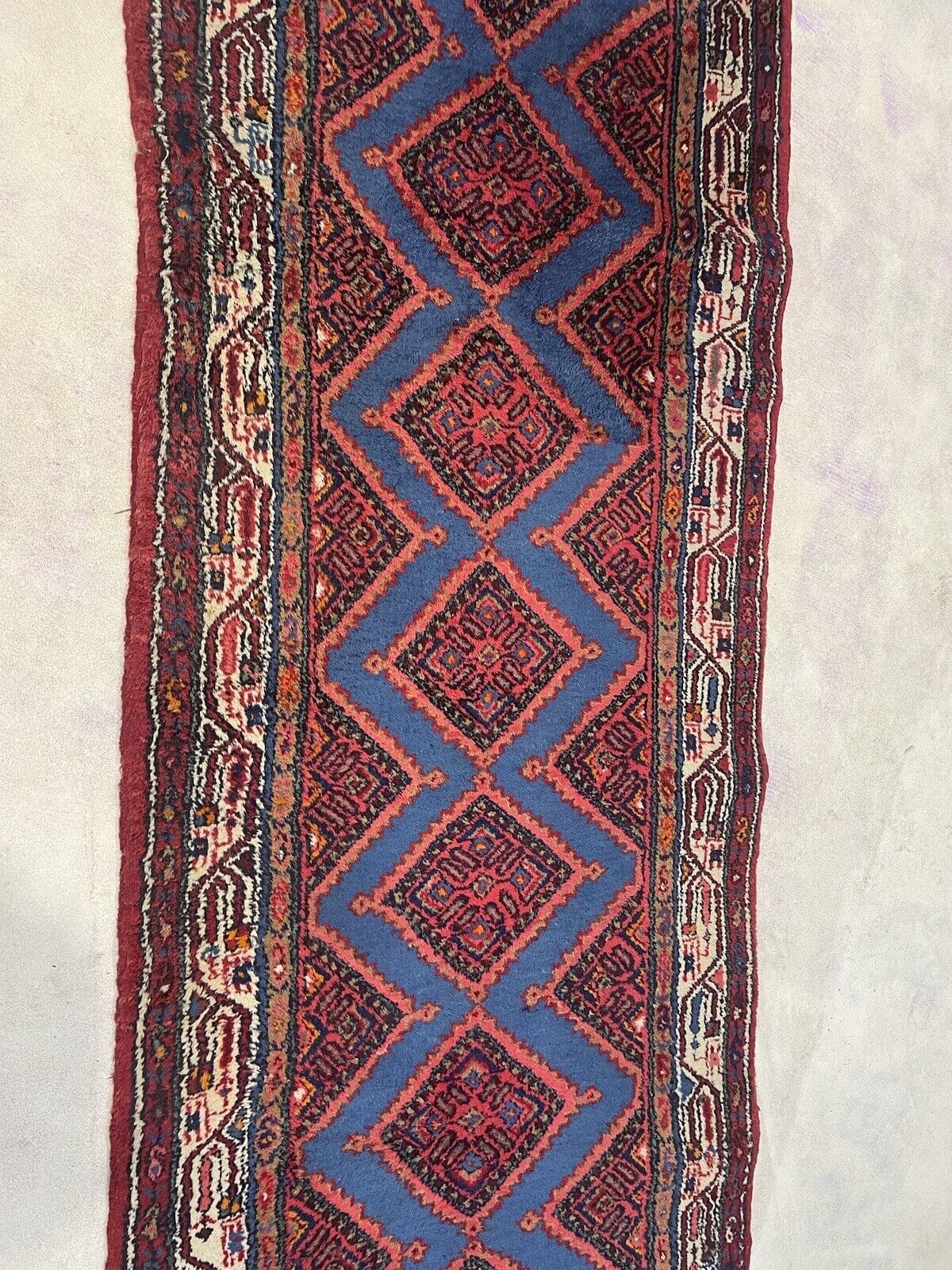 Perserteppich Hamadan 365 x 85 cm Wolle handgeknüpft