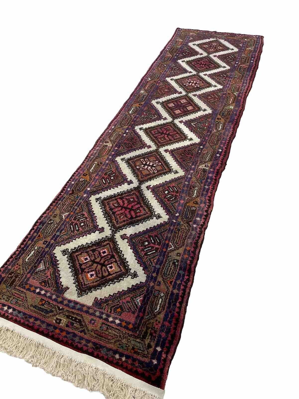 Perserteppich Hamadan 300x80 cm Wolle handgeknüpft