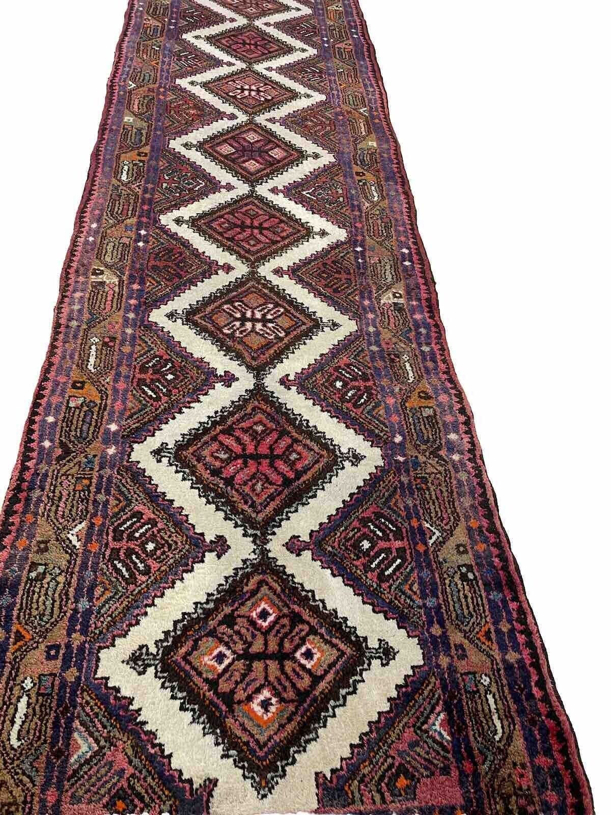 Perserteppich Hamadan 300x80 cm Wolle handgeknüpft