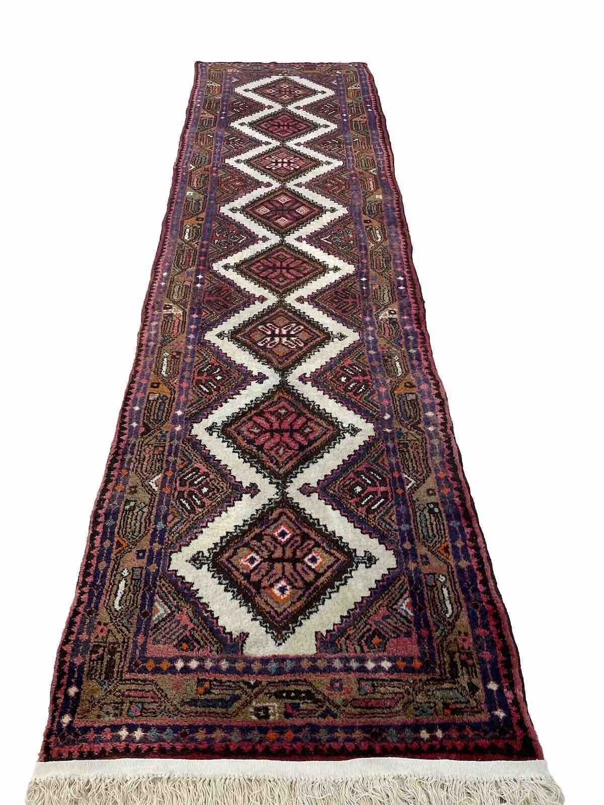 Perserteppich Hamadan 300x80 cm Wolle handgeknüpft