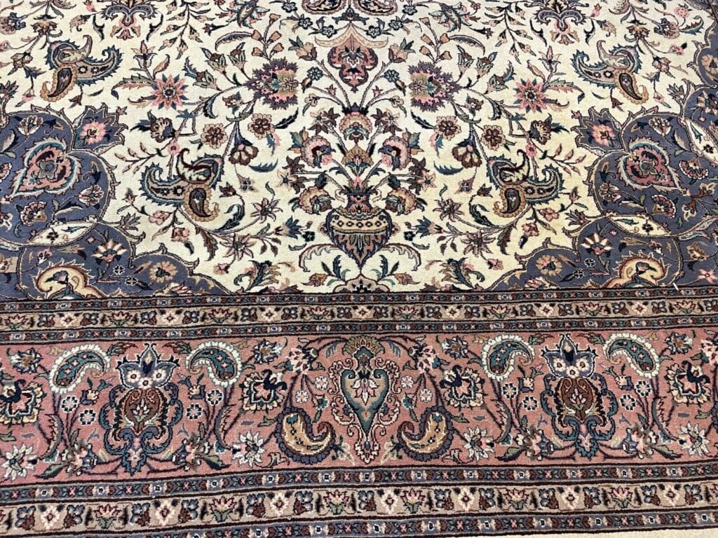 Perserteppich 350 x 250 cm Schurwolle handgeknüpft