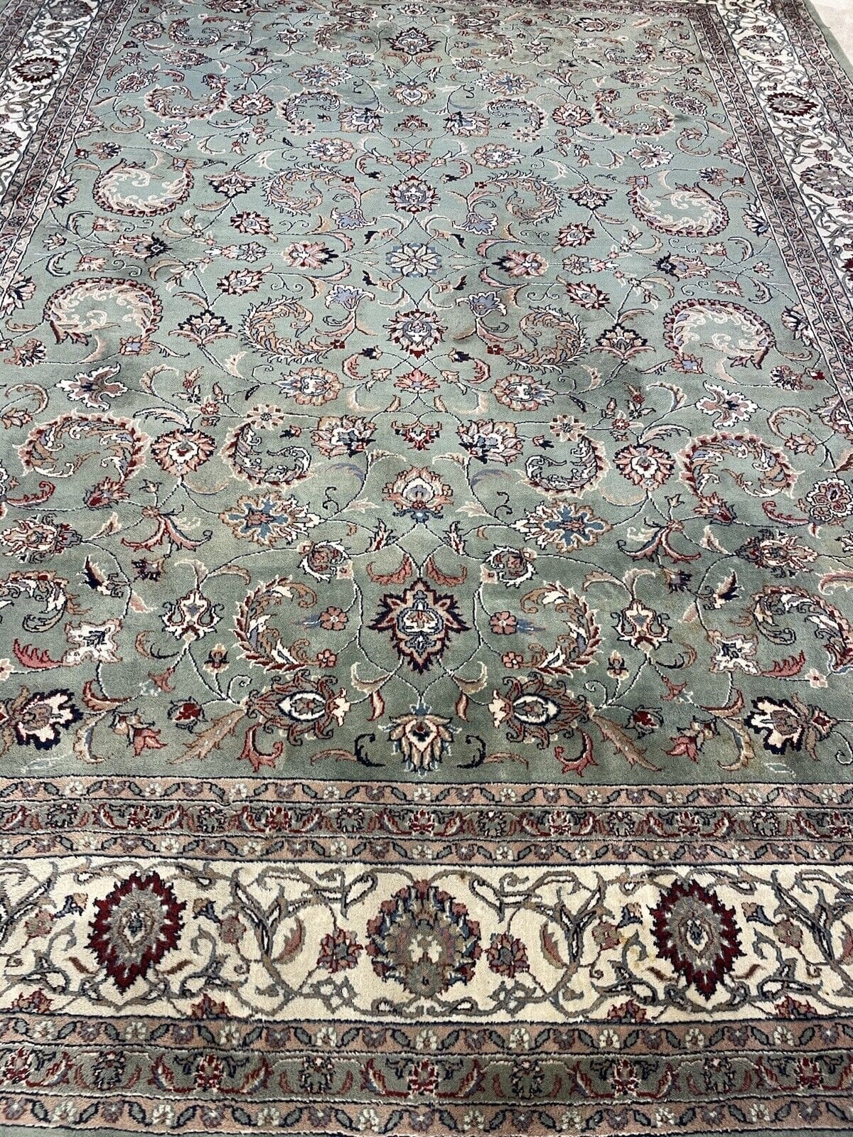 Perserteppich Tabriz 365x275 cm Wolle handgeknüpft