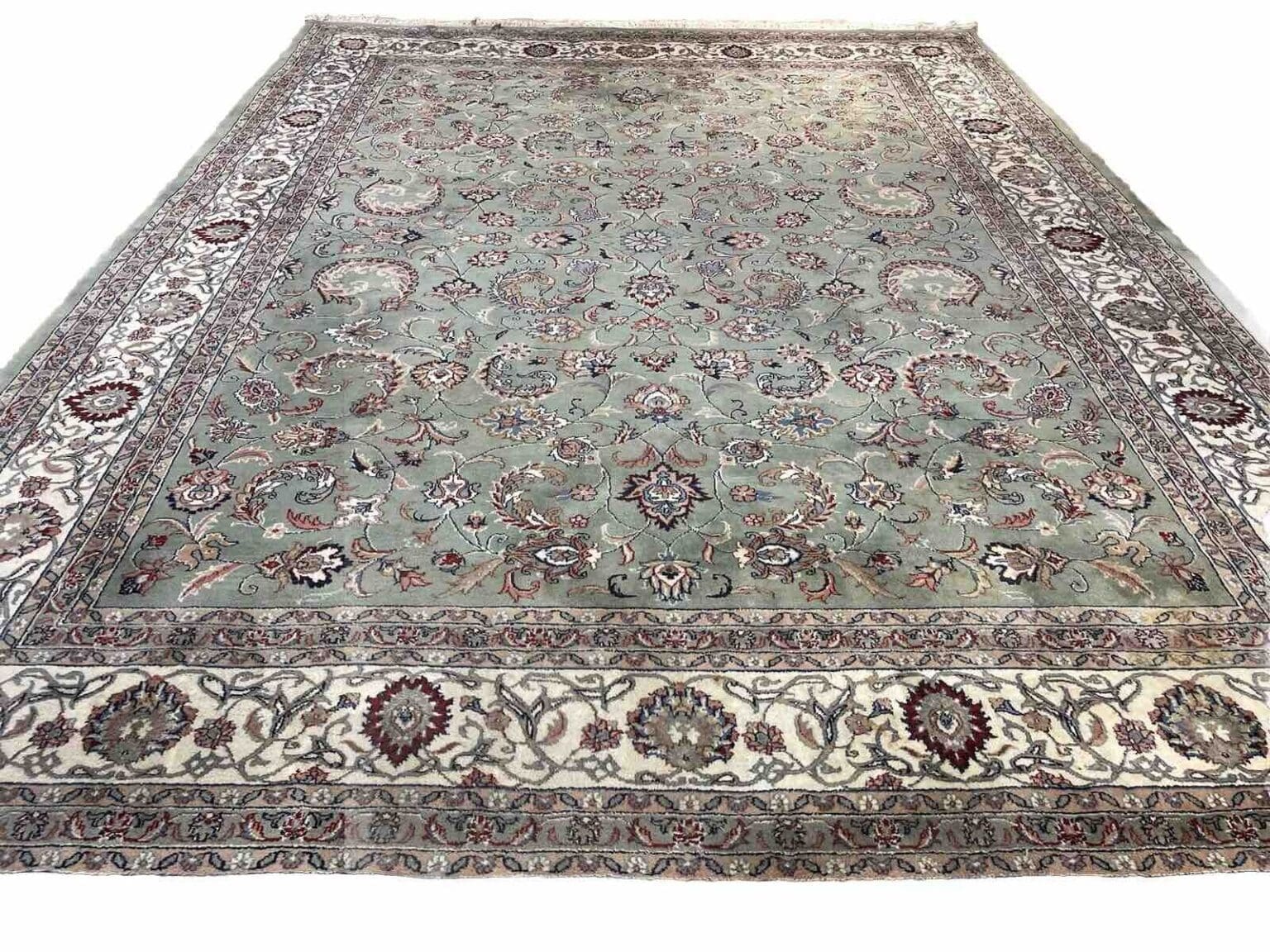 Perserteppich Tabriz 365x275 cm Wolle handgeknüpft