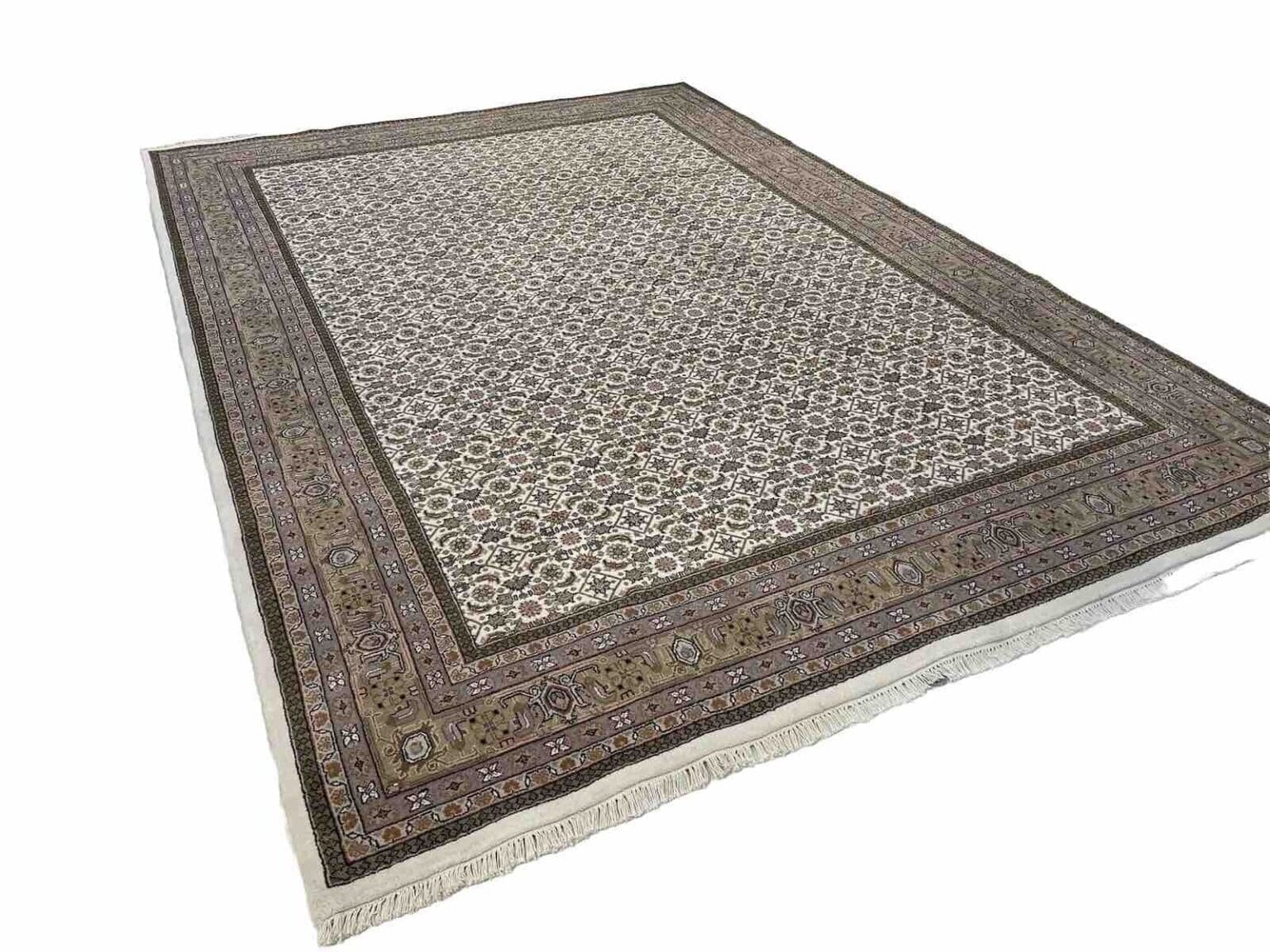 extrem-feiner-bijar-perserteppich-350x250-cm-400000-knoten-qm-aus-3 Orientteppich Kaschmir 350 x 250 cm Wolle handgeknüpft