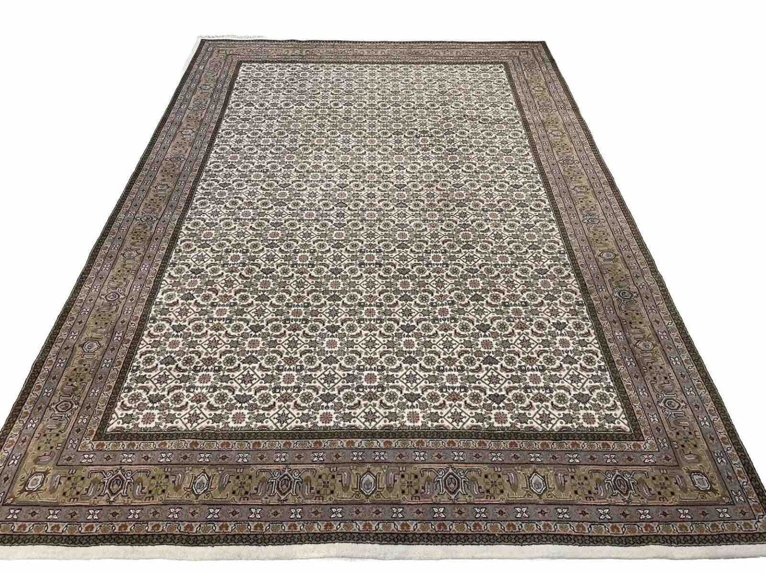 extrem-feiner-bijar-perserteppich-350x250-cm-400000-knoten-qm-aus-5 Orientteppich Kaschmir 350 x 250 cm Wolle handgeknüpft