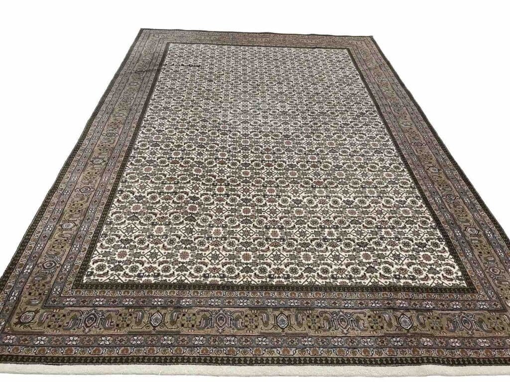 extrem-feiner-bijar-perserteppich-350x250-cm-400000-knoten-qm-aus-7 Orientteppich Kaschmir 350 x 250 cm Wolle handgeknüpft