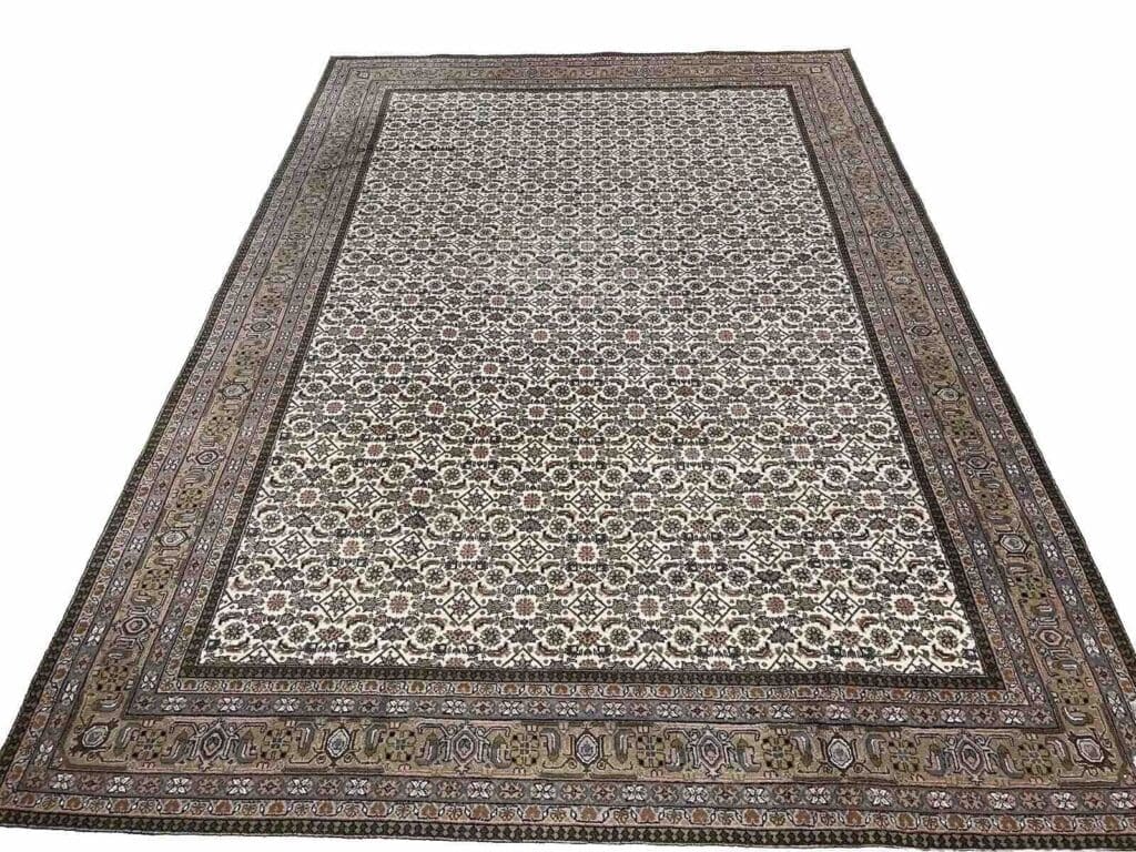 extrem-feiner-bijar-perserteppich-350x250-cm-400000-knoten-qm-aus-8 Orientteppich Kaschmir 350 x 250 cm Wolle handgeknüpft