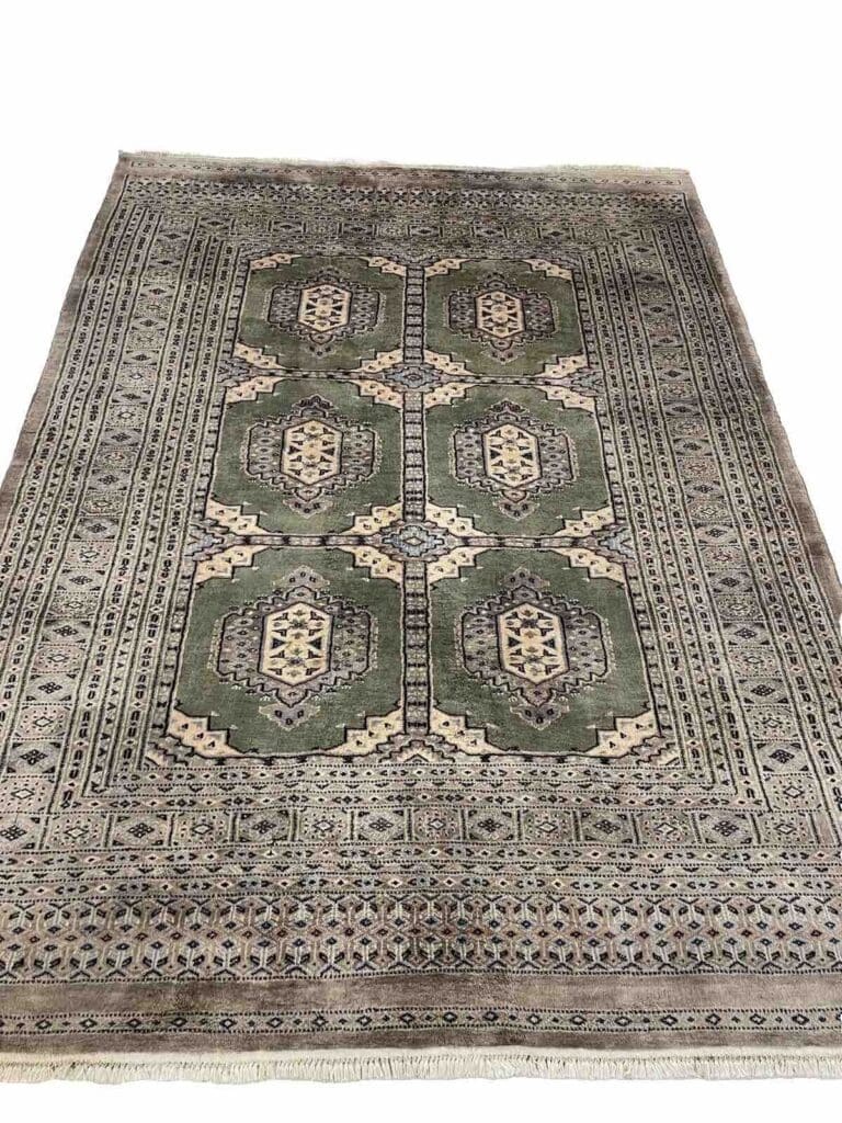 Orientteppich Bochera 200 x 160 cm Wolle handgeknüpft