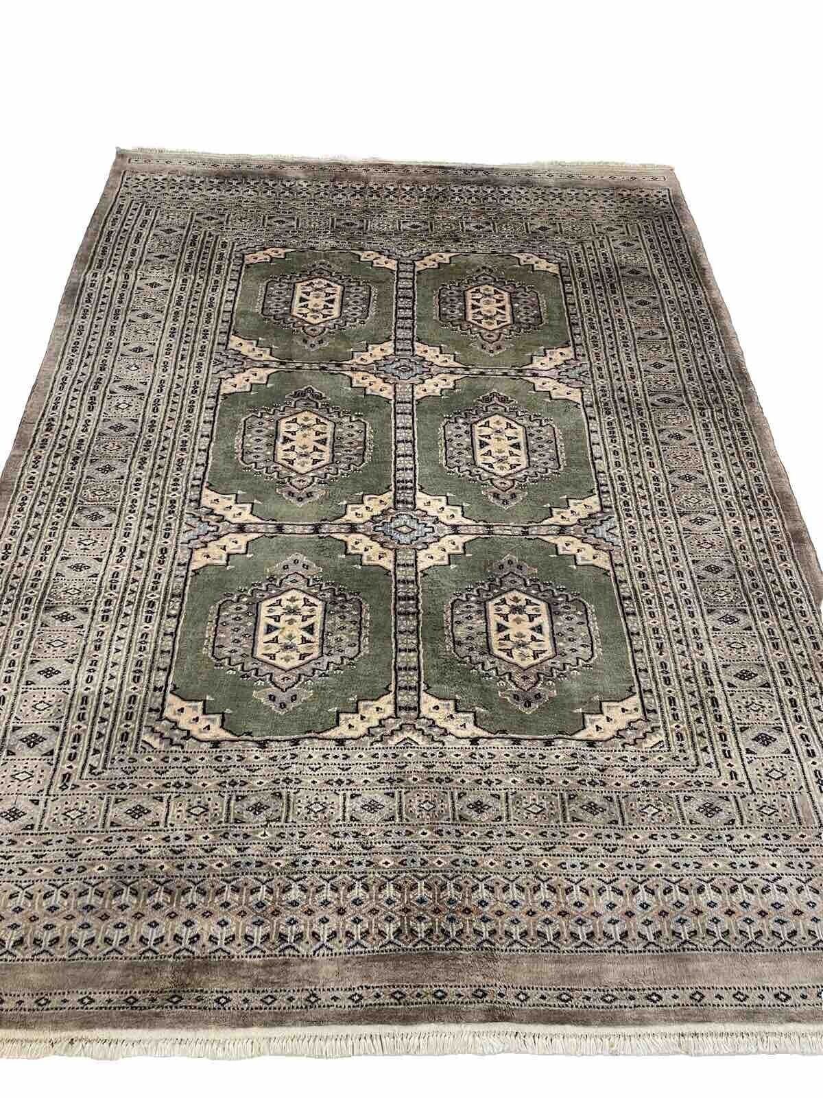 Orientteppich Bochera 200 x 160 cm Wolle handgeknüpft