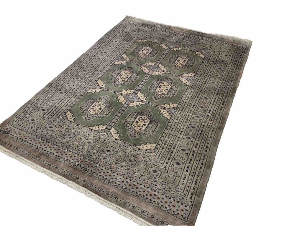Orientteppich Bochera 200 x 160 cm Wolle handgeknüpft