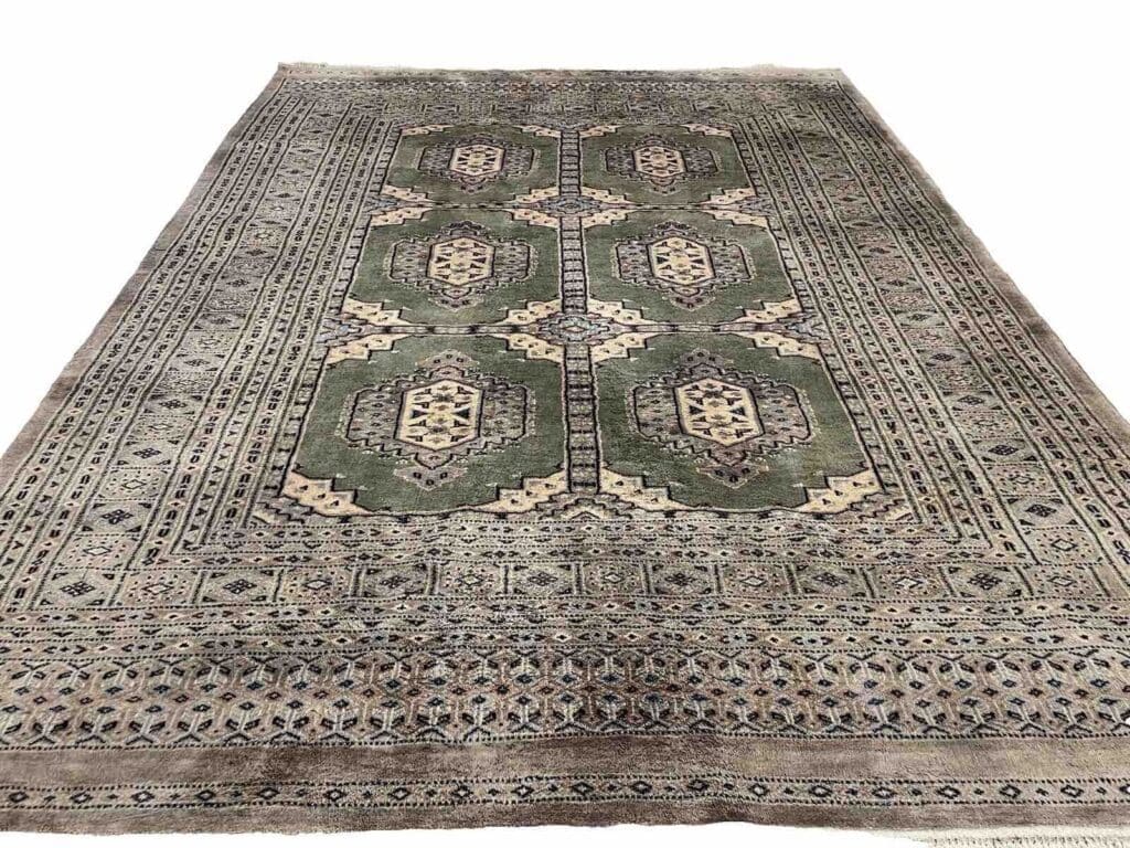 Orientteppich Bochera 200 x 160 cm Wolle handgeknüpft