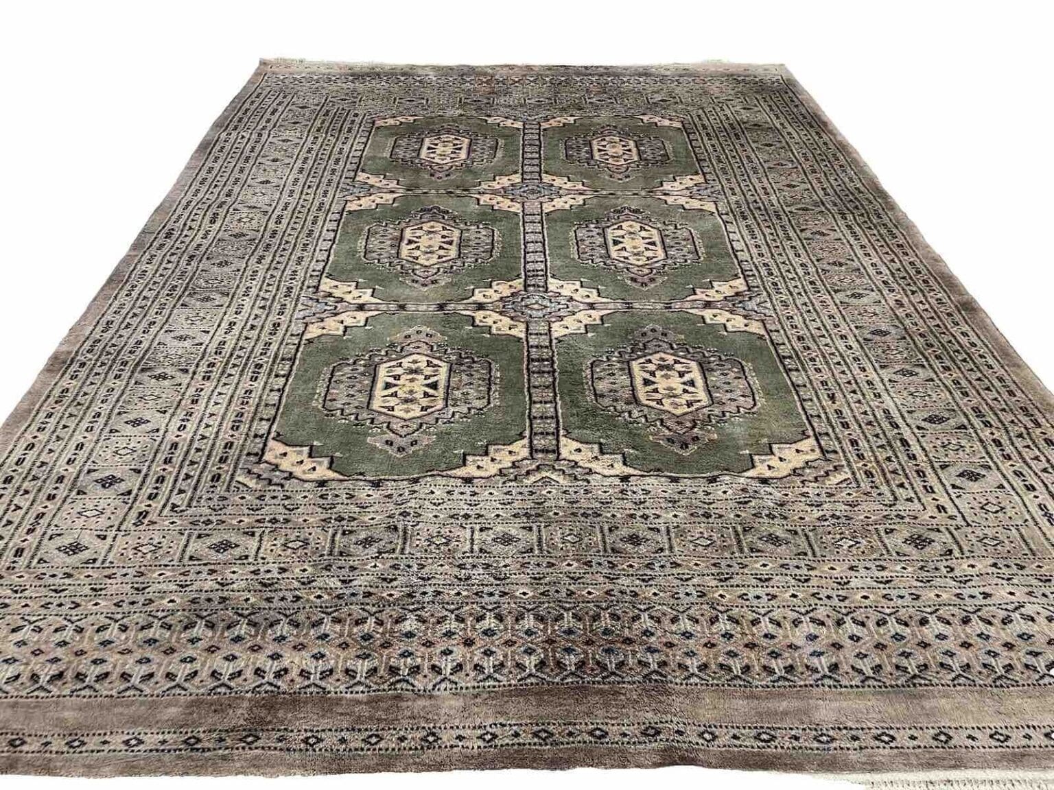 Orientteppich Bochera 200 x 160 cm Wolle handgeknüpft