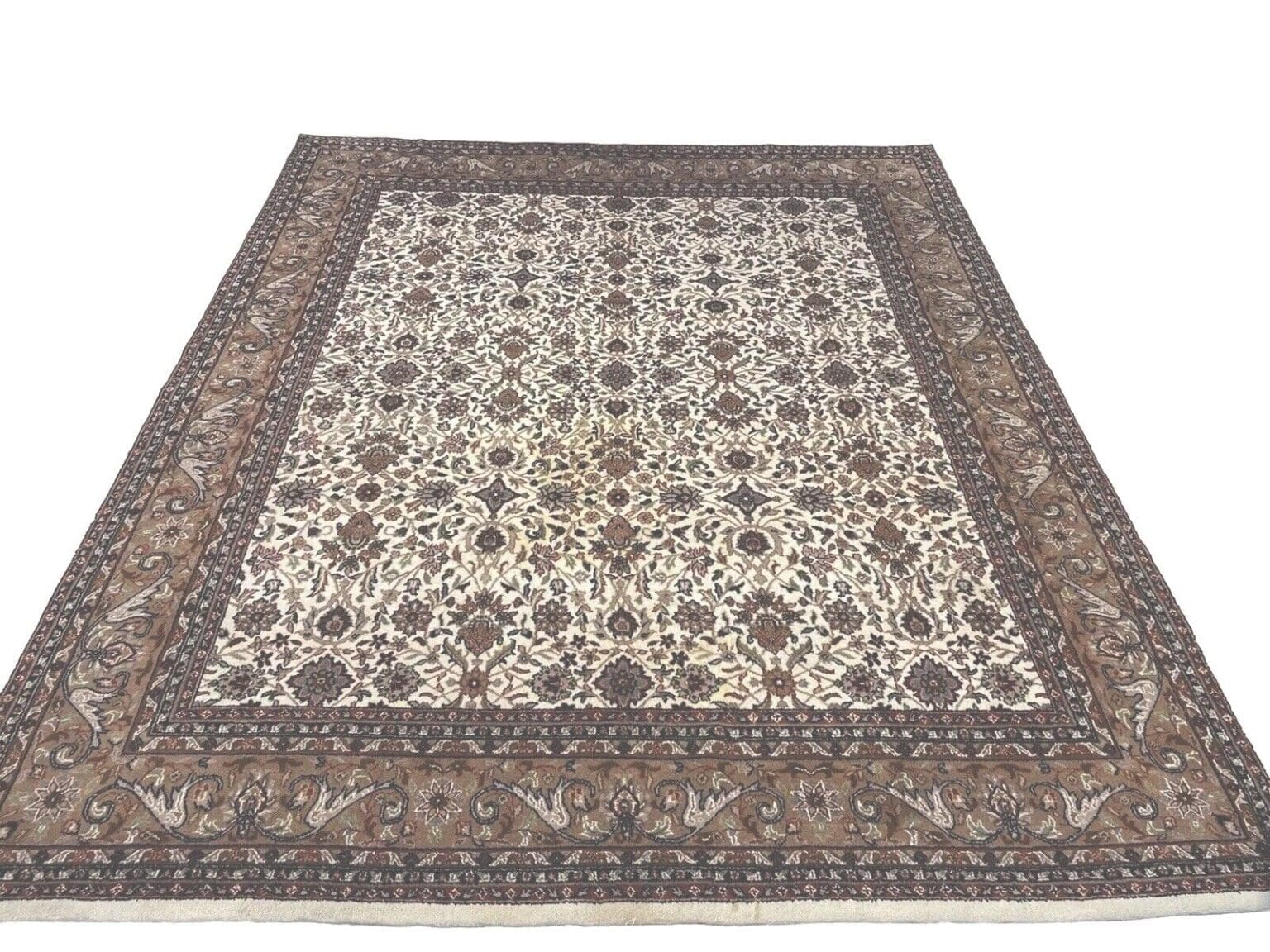 Perserteppich Kaschmir 300x250 cm Schurwolle handgeknüpft