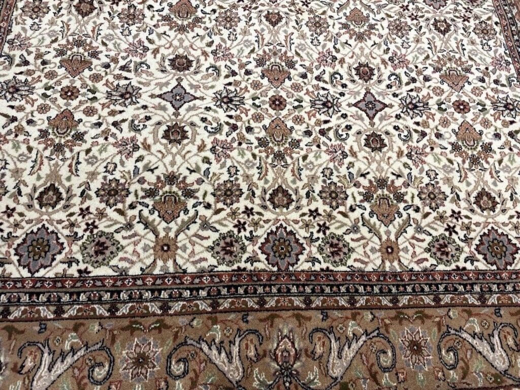 Perserteppich Kaschmir 300x250 cm Schurwolle handgeknüpft