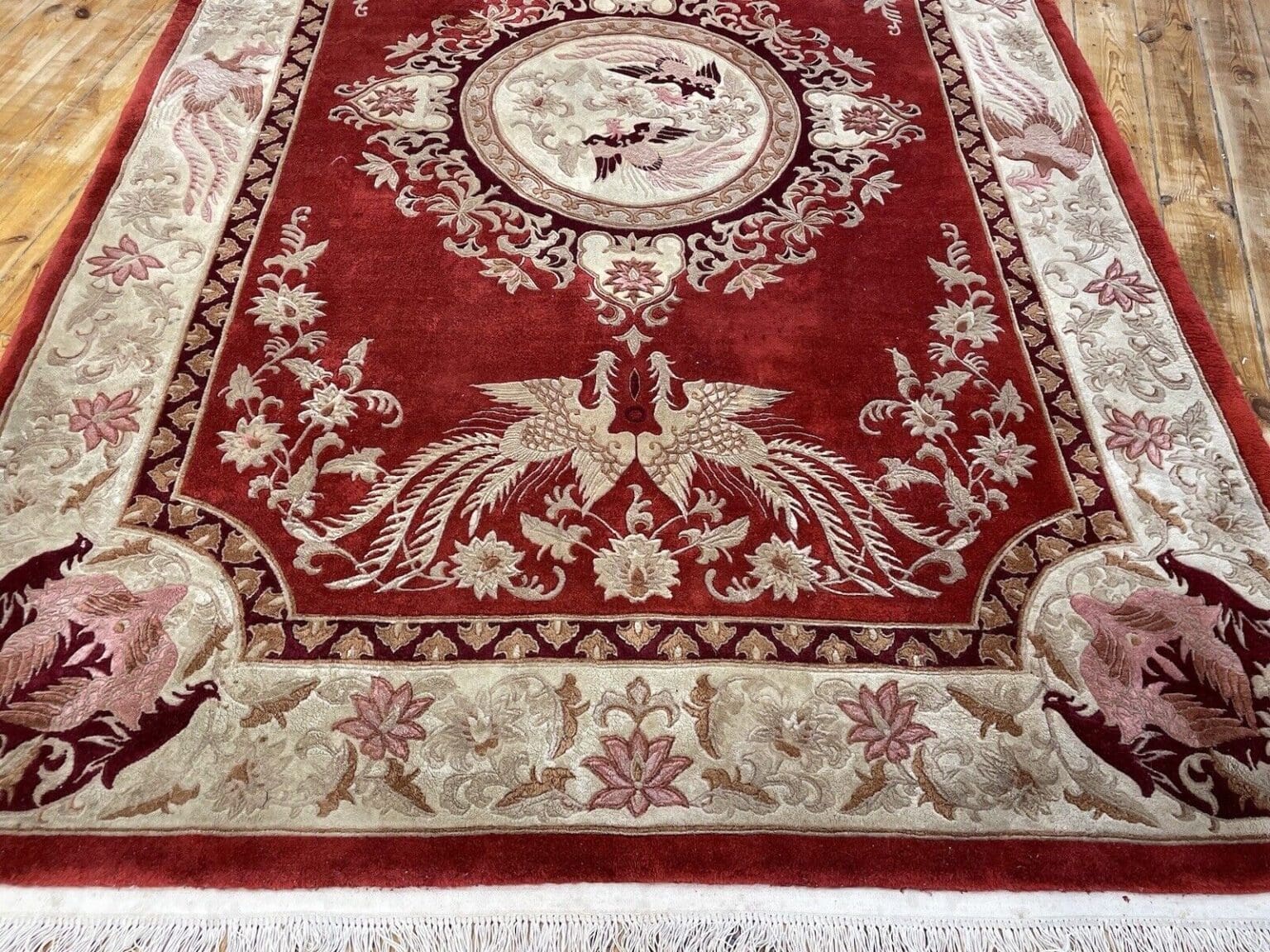 klassischer-perserteppich-300x200cm-handgeknupft-top-qualitat-25-40-6 Orientteppich Peking 300 x 200 cm Wolle handgeknüpft