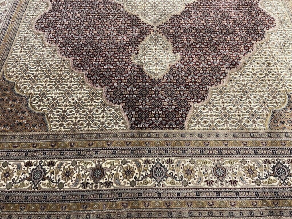 Perserteppich Tabriz 400 x 300 cm Wolle Seide handgeknüpft