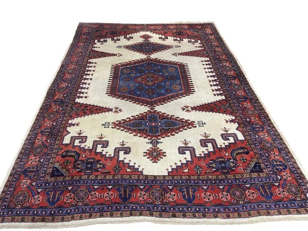 Perserteppich Sarough 390 x 270 cm Wolle handgeknüpft