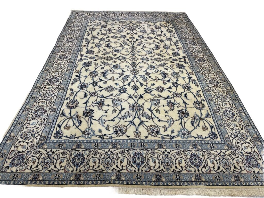 Perserteppich Nain 250x160 cm Wolle handgeknüpft (Verkauft)