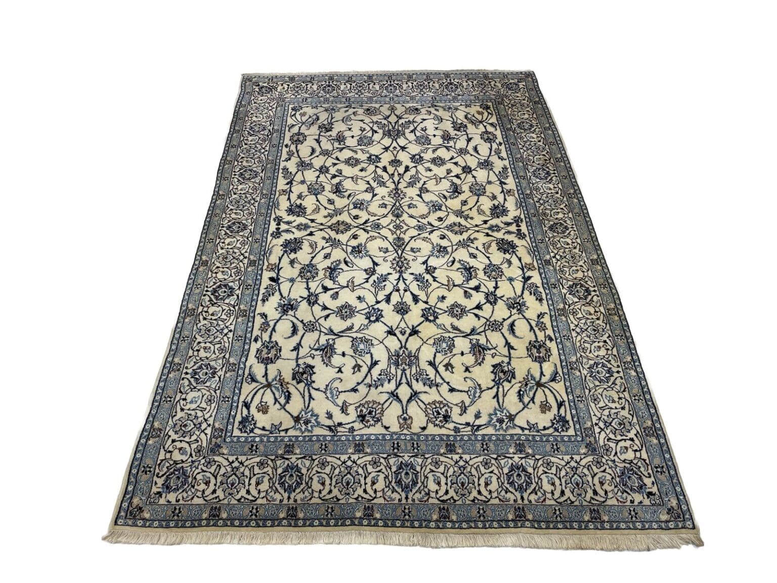 Perserteppich Nain 250x160 cm Wolle handgeknüpft (Verkauft)