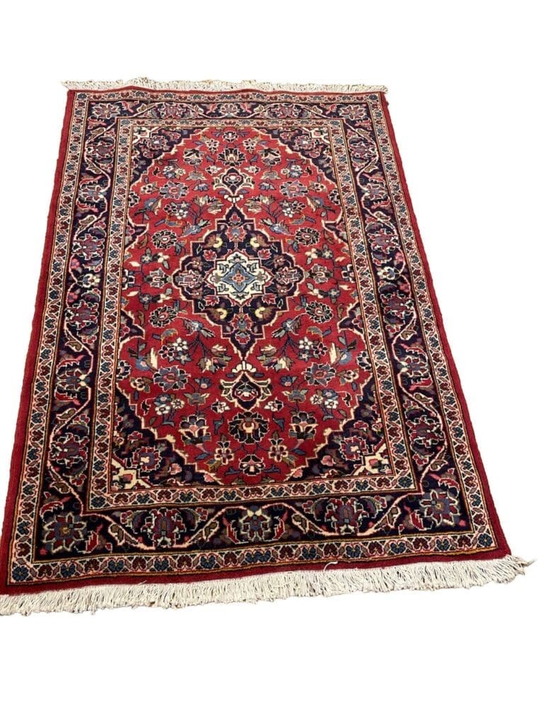 perserteppich-150x100-cm-antik-goltogh-bigar-mit-schonem-medallion-1-1 Perserteppich Keschan 150x100 cm Wolle handgeknüpft