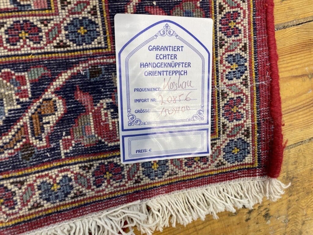 perserteppich-150x100-cm-antik-goltogh-bigar-mit-schonem-medallion-1-9 Perserteppich Keschan 150x100 cm Wolle handgeknüpft