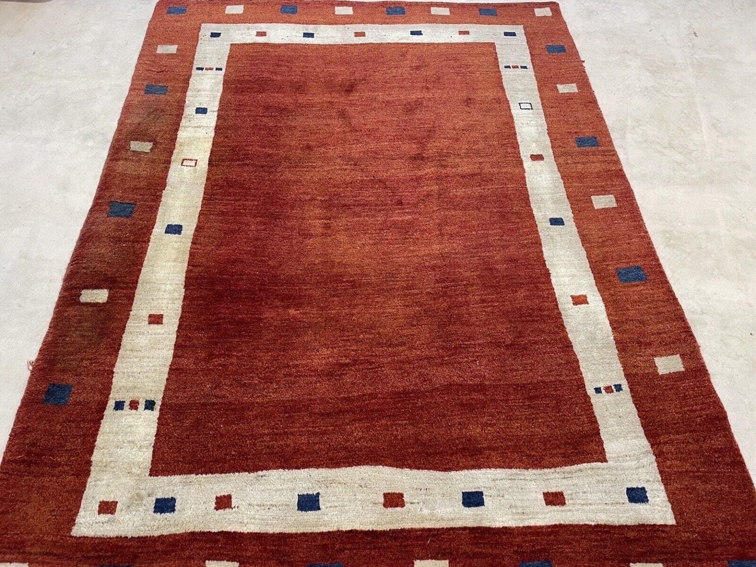 Perserteppich Gabbeh 235x175 cm Wolle handgeknüpft