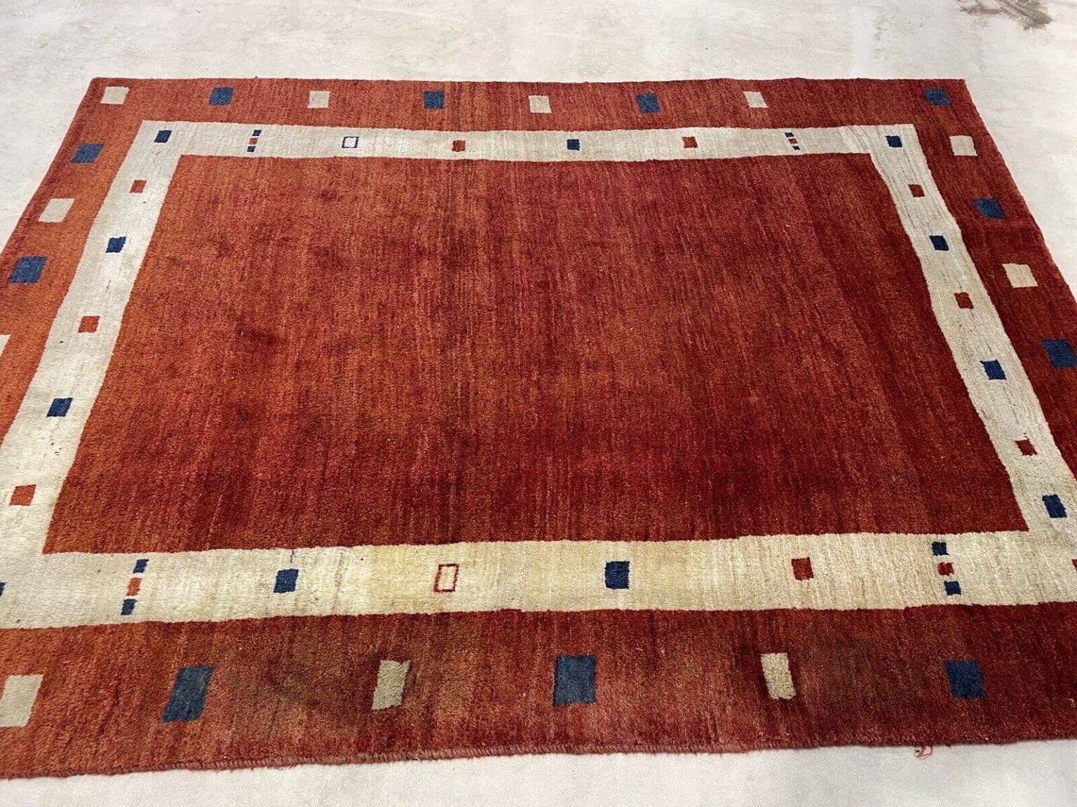 Perserteppich Gabbeh 235x175 cm Wolle handgeknüpft