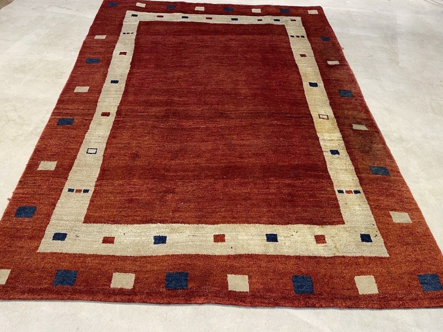 Perserteppich Gabbeh 235x175 cm Wolle handgeknüpft