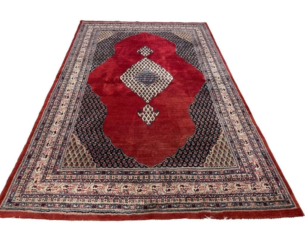 Perserteppich Sarough 295 x 190 cm Wolle handgeknüpft