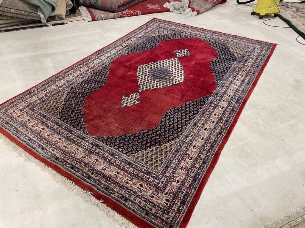 Perserteppich Sarough 295 x 190 cm Wolle handgeknüpft