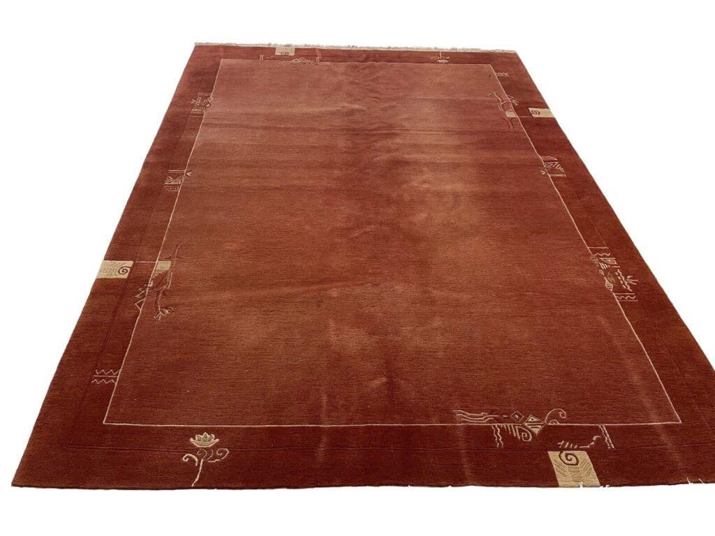 Orientteppich Nepal 350x250 cm Wolle handgeknüpft