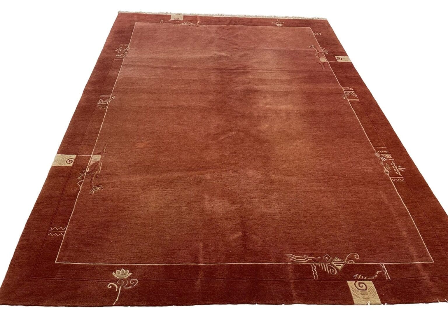 Orientteppich Nepal 350x250 cm Wolle handgeknüpft