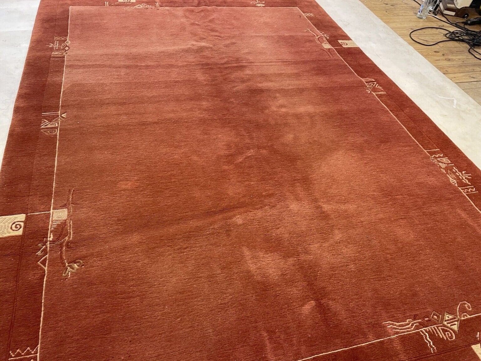 Orientteppich Nepal 350x250 cm Wolle handgeknüpft