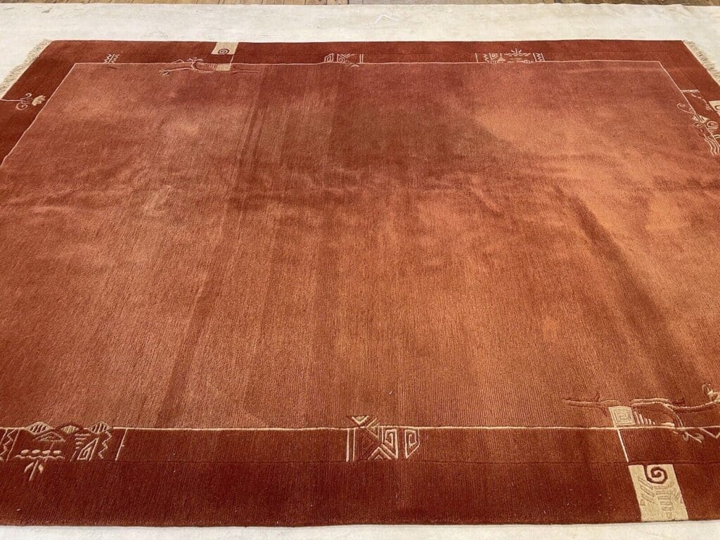 Orientteppich Nepal 350x250 cm Wolle handgeknüpft